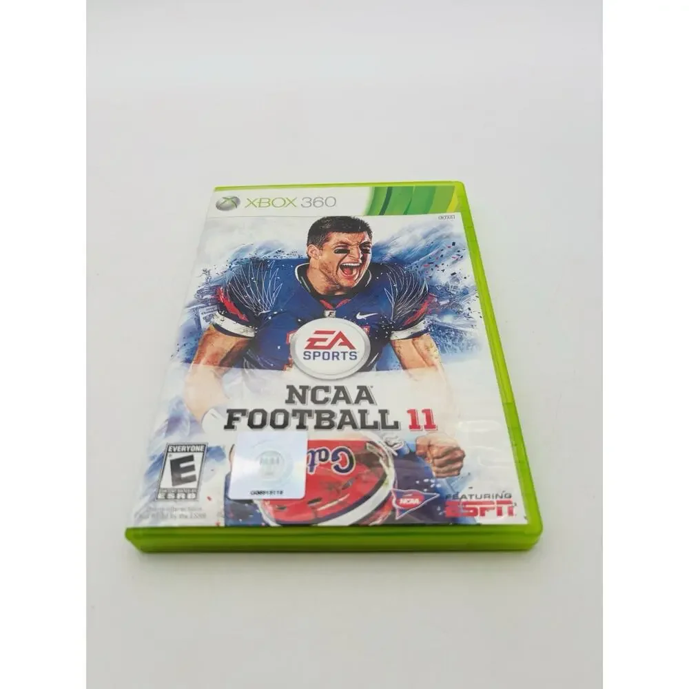 NCAA Football 11 (Microsoft Xbox 360, 2010) CIB Tested Working VG Cond Complete